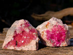 Natural Spherocobaltite Specimens x 12 From Musonoi Mine, Congo - Toprock Gemstones and Minerals 
