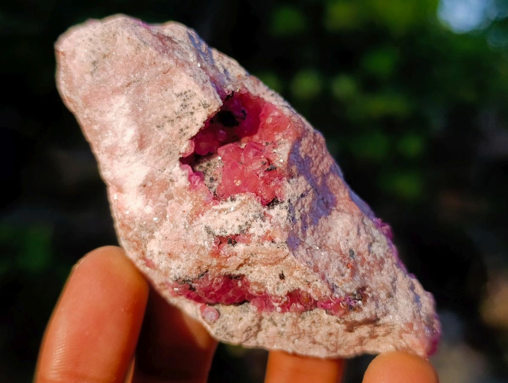 Natural Spherocobaltite Specimens x 12 From Musonoi Mine, Congo - Toprock Gemstones and Minerals 