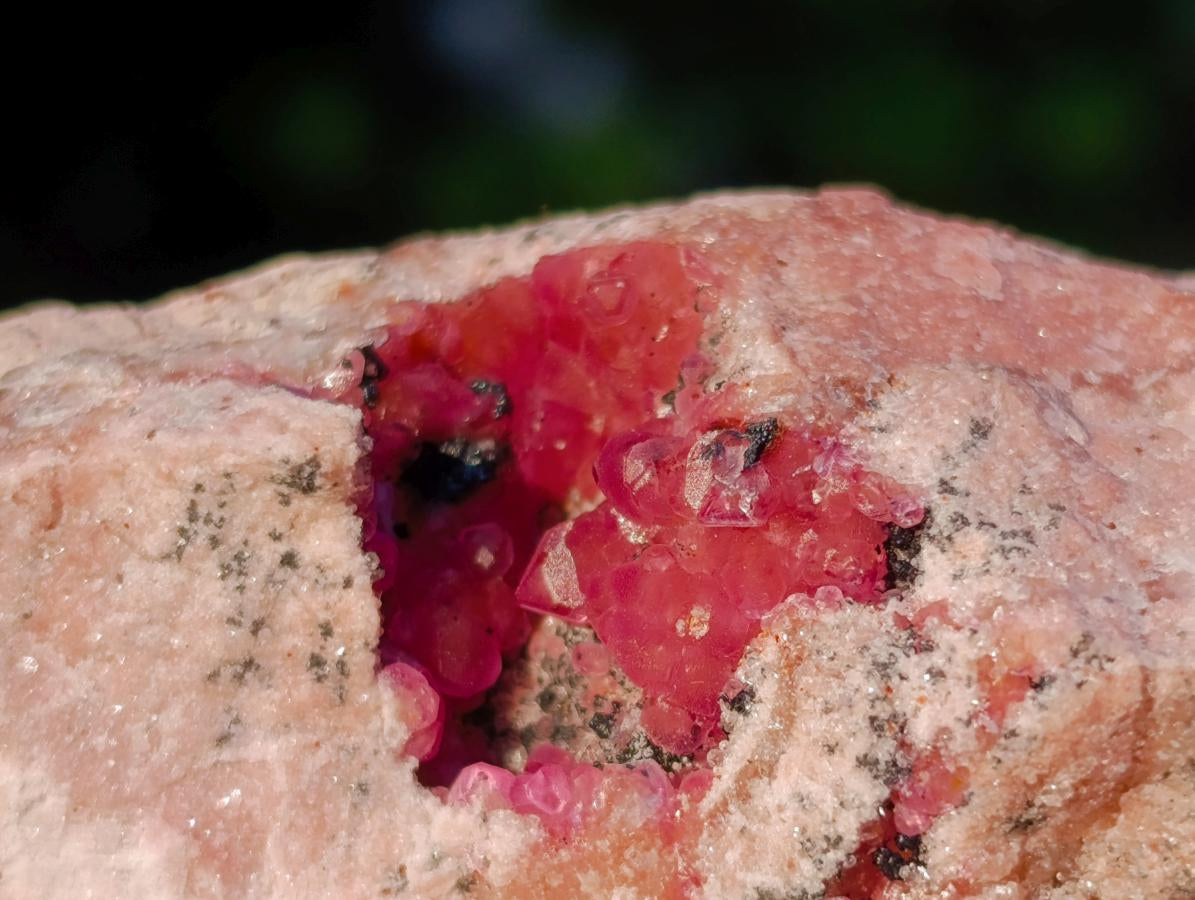 Natural Spherocobaltite Specimens x 12 From Musonoi Mine, Congo - Toprock Gemstones and Minerals 