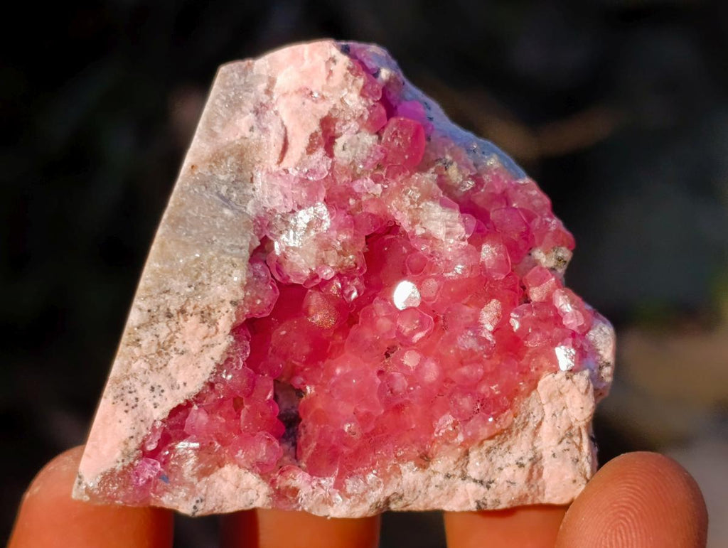 Natural Spherocobaltite Specimens x 12 From Musonoi Mine, Congo - Toprock Gemstones and Minerals 