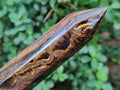 Polished Golden Tigers Eye Display Crystals x 4 From Prieska, South Africa - Toprock Gemstones and Minerals 