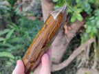 Polished Golden Tigers Eye Display Crystals x 4 From Prieska, South Africa - Toprock Gemstones and Minerals 