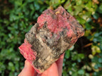 Natural Rhodonite Cobbed Specimens x 5 From Rhusinga, Zimbabwe - Toprock Gemstones and Minerals 