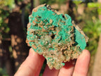 Natural Rare Bladed Barite with Malachite Specimens x 3 From Shangulowé Mine, Congo - Toprock Gemstones and Minerals 