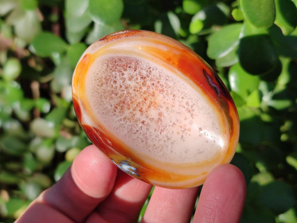 Polished Small Carnelian Agate Gemstone Bowls x 12 From Madagascar - Toprock Gemstones and Minerals 