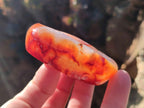 Polished Small Carnelian Agate Gemstone Bowls x 12 From Madagascar - Toprock Gemstones and Minerals 