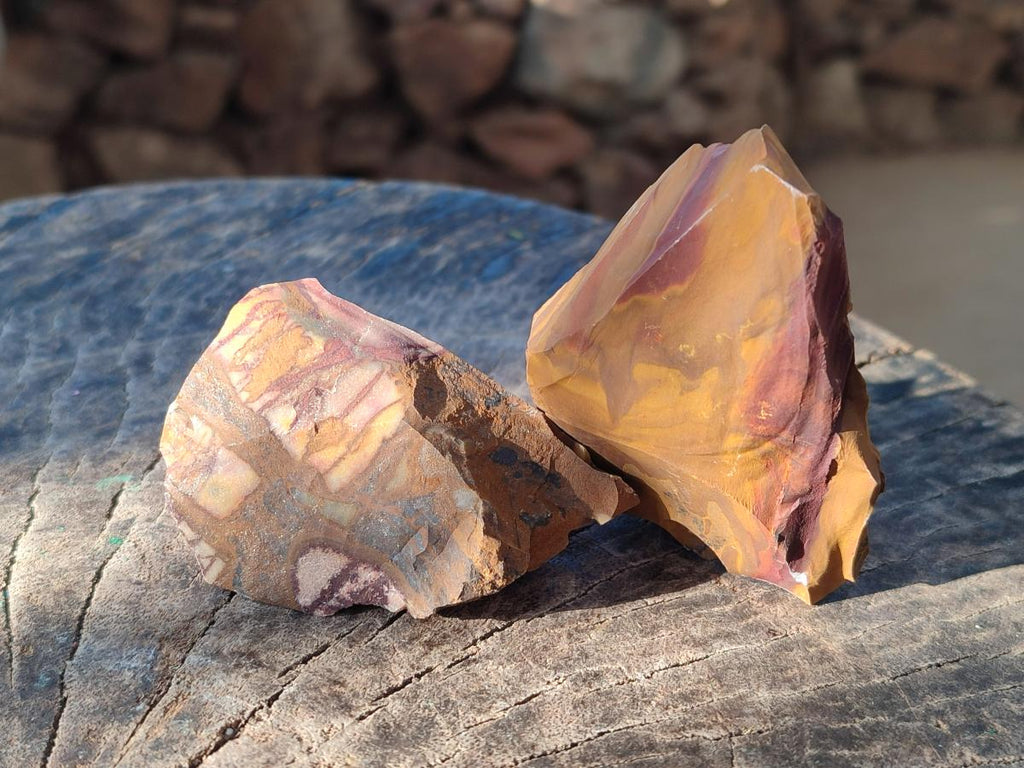 Natural Nguni Jasper Cobbed Specimens x 24 From Northern Cape, South Africa - Toprock Gemstones and Minerals 