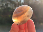 Polished Banded Agate Galets x 24 From Madagascar - Toprock Gemstones and Minerals 