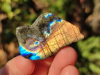 Polished One Side Labradorite Specimens x 70 From Madagascar - Toprock Gemstones and Minerals 