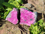 Natural Salrose Cobaltoan Dolomite Specimens x 12 From Kakanda, Congo - Toprock Gemstones and Minerals 