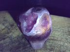 Polished Blue Lace Agate Standing Display Pieces and Free Forms x 4 From Nsanje, Malawi - Toprock Gemstones and Minerals 