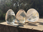 Polished Rock Crystal Standing Display Pieces x 24 From Amoron’i Mania, Madagascar - Toprock Gemstones and Minerals 