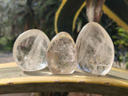 Polished Rock Crystal Standing Display Pieces x 24 From Amoron’i Mania, Madagascar - Toprock Gemstones and Minerals 