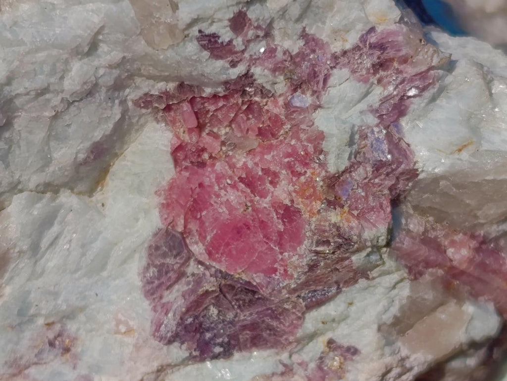 Natural Pink Rubellite Tourmaline Specimens x 3 From Karibib, Namibia - Toprock Gemstones and Minerals 
