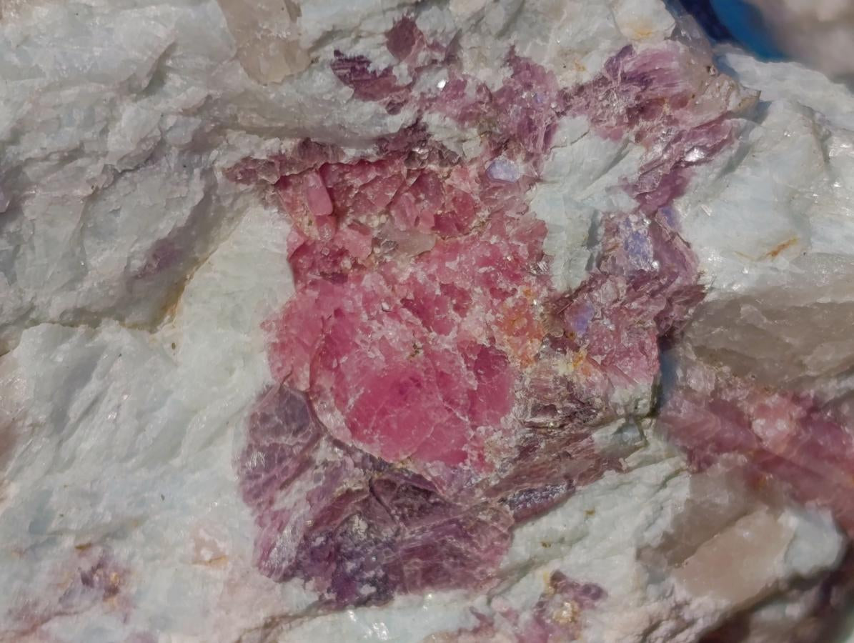 Natural Pink Rubellite Tourmaline Specimens x 3 From Karibib, Namibia - Toprock Gemstones and Minerals 