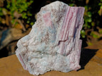 Natural Pink Rubellite Tourmaline Specimens x 3 From Karibib, Namibia - Toprock Gemstones and Minerals 
