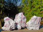 Natural Pink Rubellite Tourmaline Specimens x 3 From Karibib, Namibia - Toprock Gemstones and Minerals 