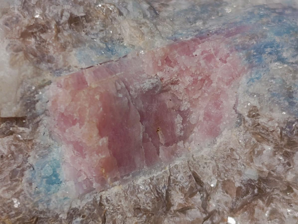Natural Pink Rubellite Tourmaline Specimens x 3 From Karibib, Namibia - Toprock Gemstones and Minerals 
