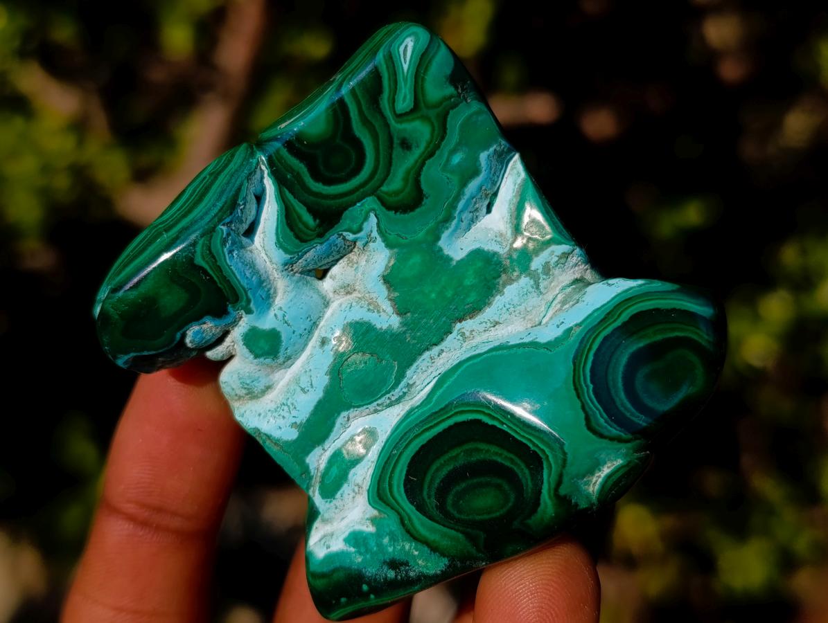 Polished Malacolla Free Forms x 12 From Kulukuluku, Congo - Toprock Gemstones and Minerals 
