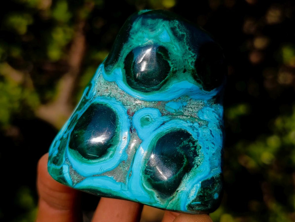 Polished Malacolla Free Forms x 12 From Kulukuluku, Congo - Toprock Gemstones and Minerals 