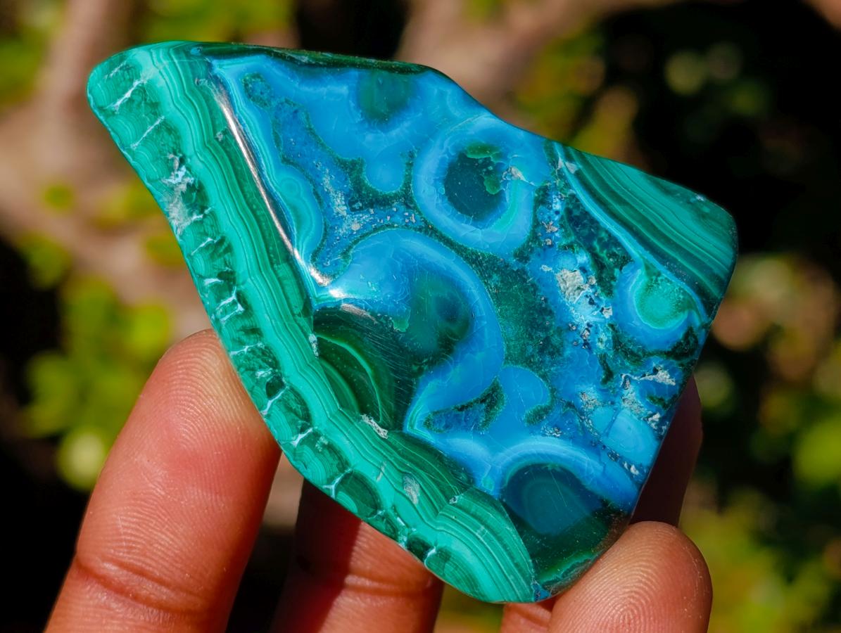 Polished Malacolla Free Forms x 12 From Kulukuluku, Congo - Toprock Gemstones and Minerals 