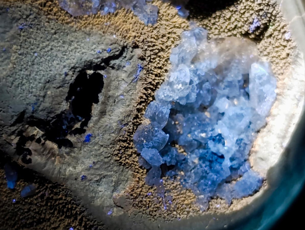 Polished Septerye Sauvage "Dragons Egg" Geodes x 3 From Mahajanga, Madagascar - Toprock Gemstones and Minerals 