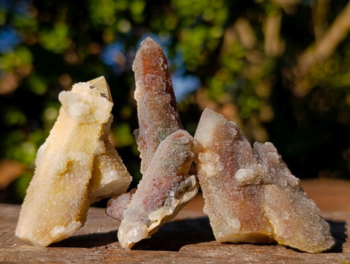 Natural Drusy Fairy Spirit Quartz Crystals x 70 From Boekenhouthoek, South Africa - Toprock Gemstones and Minerals 