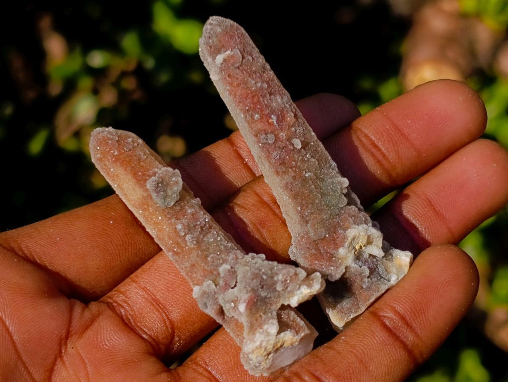Natural Drusy Fairy Spirit Quartz Crystals x 70 From Boekenhouthoek, South Africa - Toprock Gemstones and Minerals 