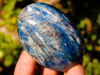 Polished Dumortierite Galets x 24 From Madagascar - Toprock Gemstones and Minerals 