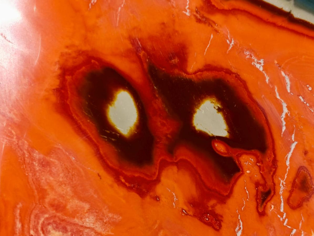 Polished Large Polychrome Jasper Standing Display Piece x 1 From NW Coast, Madagascar - Toprock Gemstones and Minerals 