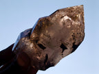 Polished Smokey Window Quartz Crystals x 4 From Madagascar - Toprock Gemstones and Minerals 