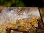 Polished Smokey Window Quartz Crystals x 4 From Madagascar - Toprock Gemstones and Minerals 