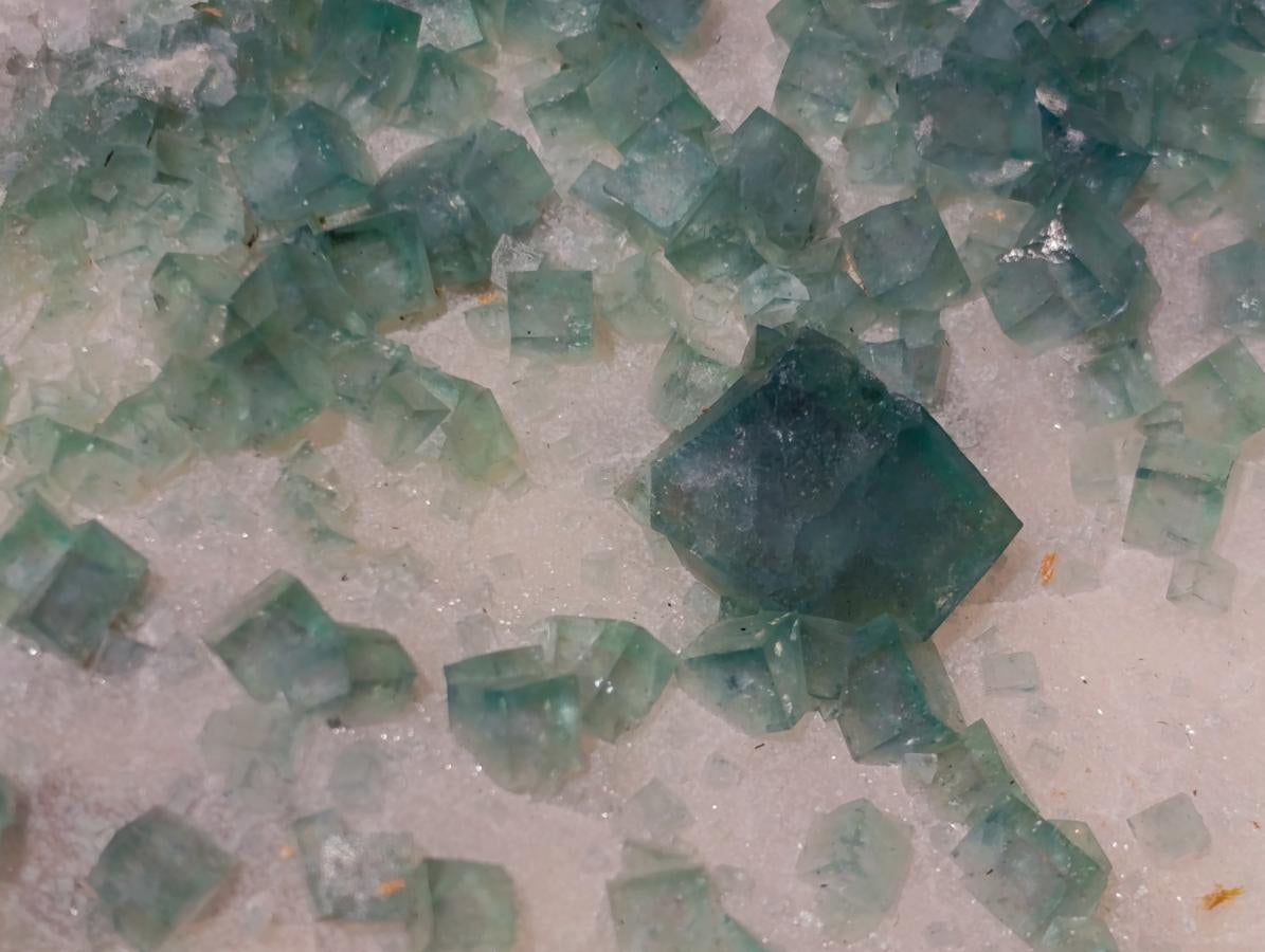 Natural XL Green Cubic Fluorite Specimen x 1 From Mandrosonoro, Madagascar - Toprock Gemstones and Minerals 