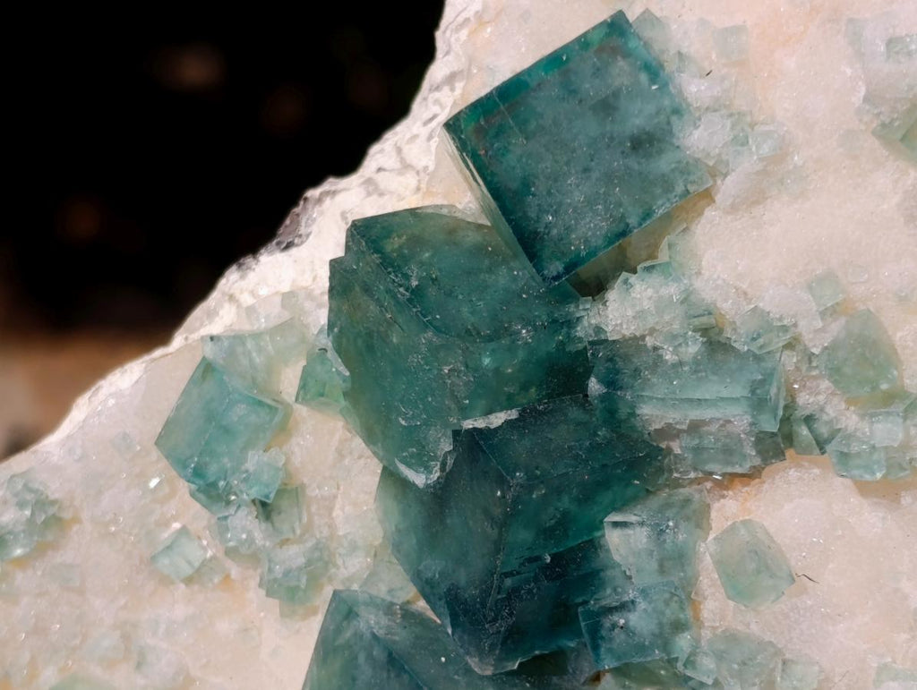 Natural XL Green Cubic Fluorite Specimen x 1 From Mandrosonoro, Madagascar - Toprock Gemstones and Minerals 