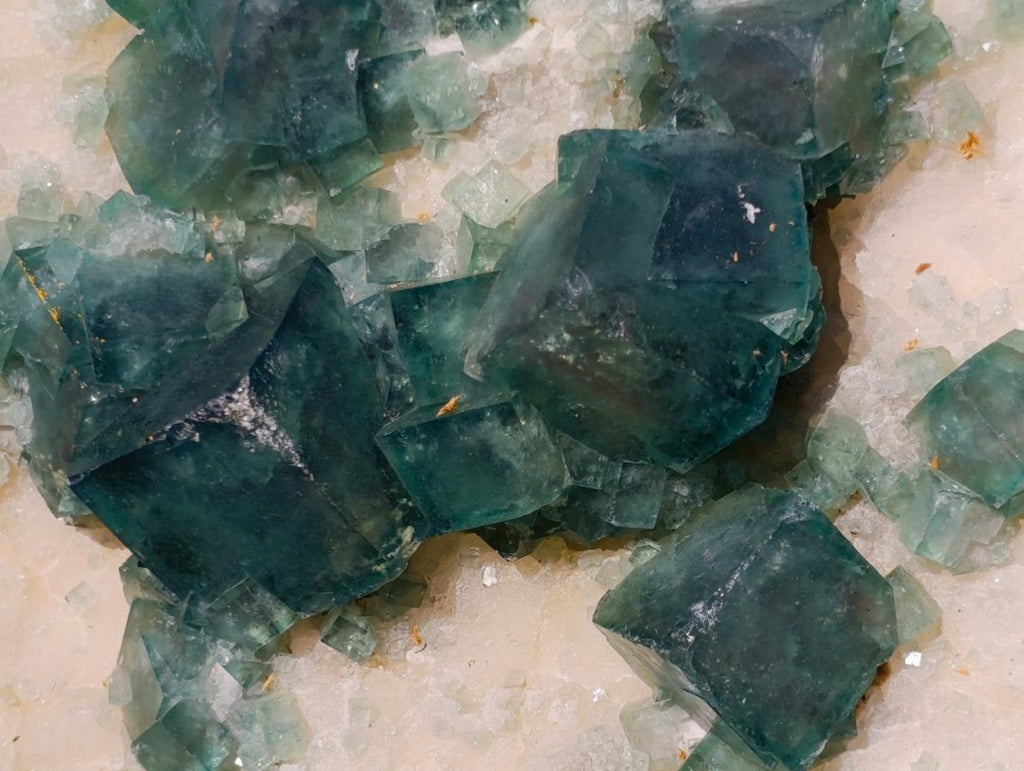 Natural XL Green Cubic Fluorite Specimen x 1 From Mandrosonoro, Madagascar - Toprock Gemstones and Minerals 