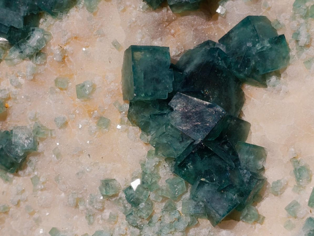 Natural XL Green Cubic Fluorite Specimen x 1 From Mandrosonoro, Madagascar - Toprock Gemstones and Minerals 