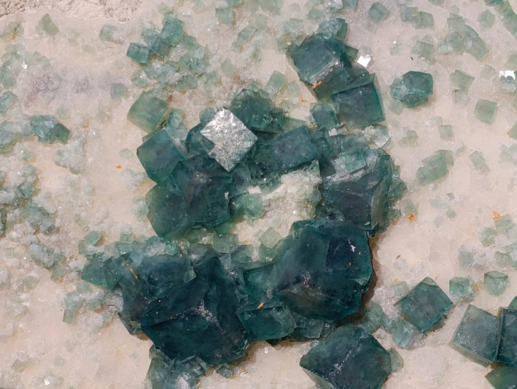 Natural XL Green Cubic Fluorite Specimen x 1 From Mandrosonoro, Madagascar - Toprock Gemstones and Minerals 