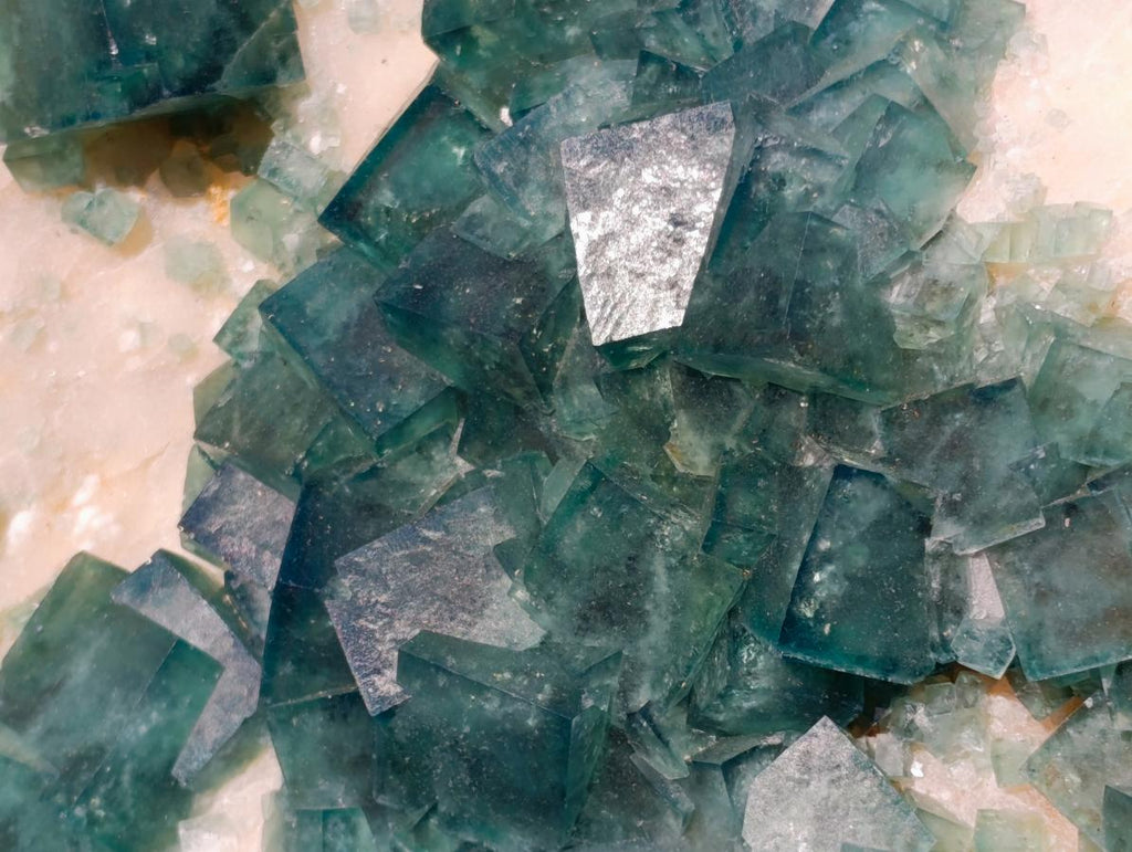 Natural XL Green Cubic Fluorite Specimen x 1 From Mandrosonoro, Madagascar - Toprock Gemstones and Minerals 