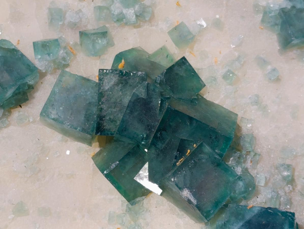 Natural XL Green Cubic Fluorite Specimen x 1 From Mandrosonoro, Madagascar - Toprock Gemstones and Minerals 