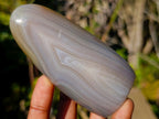 Polished Banded Agate Display Crystals x 3 From Madagascar - Toprock Gemstones and Minerals 