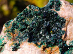 Natural Cabinet Sized Crystalline Malachite Specimens x 3 From Tenke Fungurume, Congo - Toprock Gemstones and Minerals 