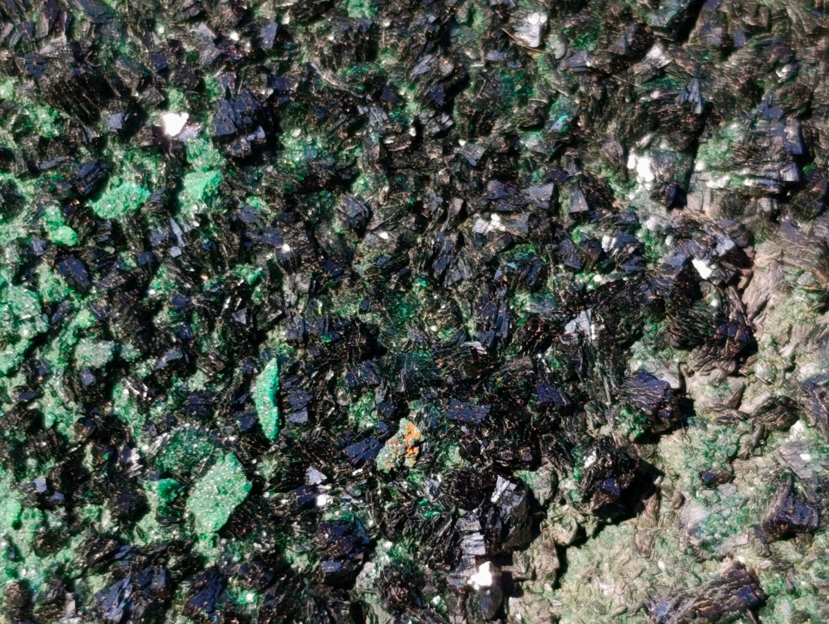Natural Cabinet Sized Crystalline Malachite Specimens x 3 From Tenke Fungurume, Congo - Toprock Gemstones and Minerals 