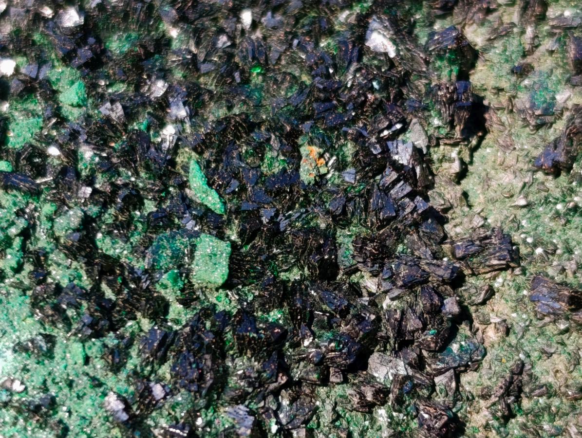 Natural Cabinet Sized Crystalline Malachite Specimens x 3 From Tenke Fungurume, Congo - Toprock Gemstones and Minerals 