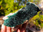 Natural Cabinet Sized Crystalline Malachite Specimens x 3 From Tenke Fungurume, Congo - Toprock Gemstones and Minerals 
