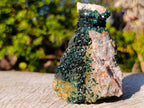 Natural Cabinet Sized Crystalline Malachite Specimens x 3 From Tenke Fungurume, Congo - Toprock Gemstones and Minerals 