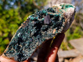 Natural Cabinet Sized Crystalline Malachite Specimens x 3 From Tenke Fungurume, Congo - Toprock Gemstones and Minerals 
