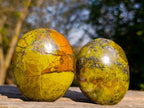 Polished Large Green Opal Palm Stones x 12 From Betroka, Madagascar - Toprock Gemstones and Minerals 