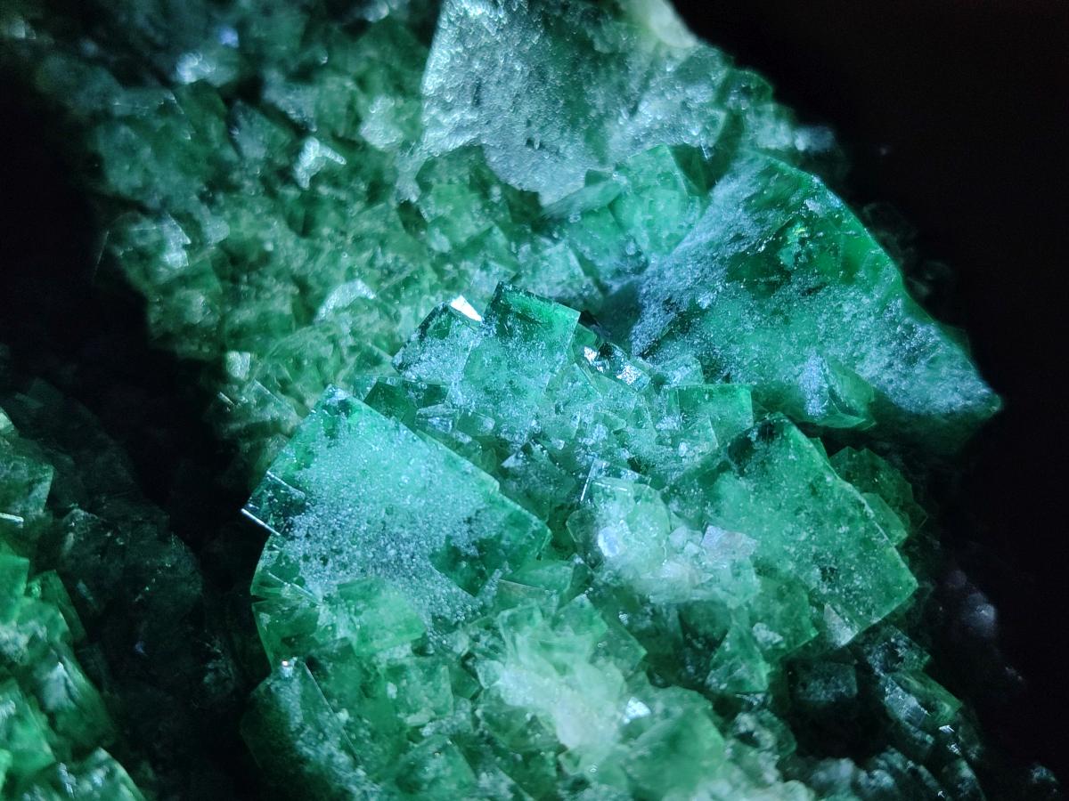 Natural Large Green Cubic Fluorite Specimen x 1 From Mandrosonoro, Madagascar - Toprock Gemstones and Minerals 