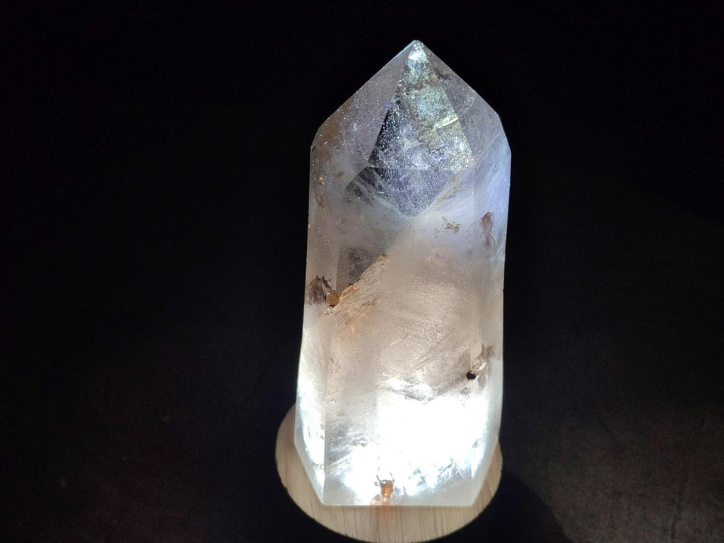 Polished Smokey Quartz Standing Display Crystals x 2 From Madagascar - Toprock Gemstones and Minerals 