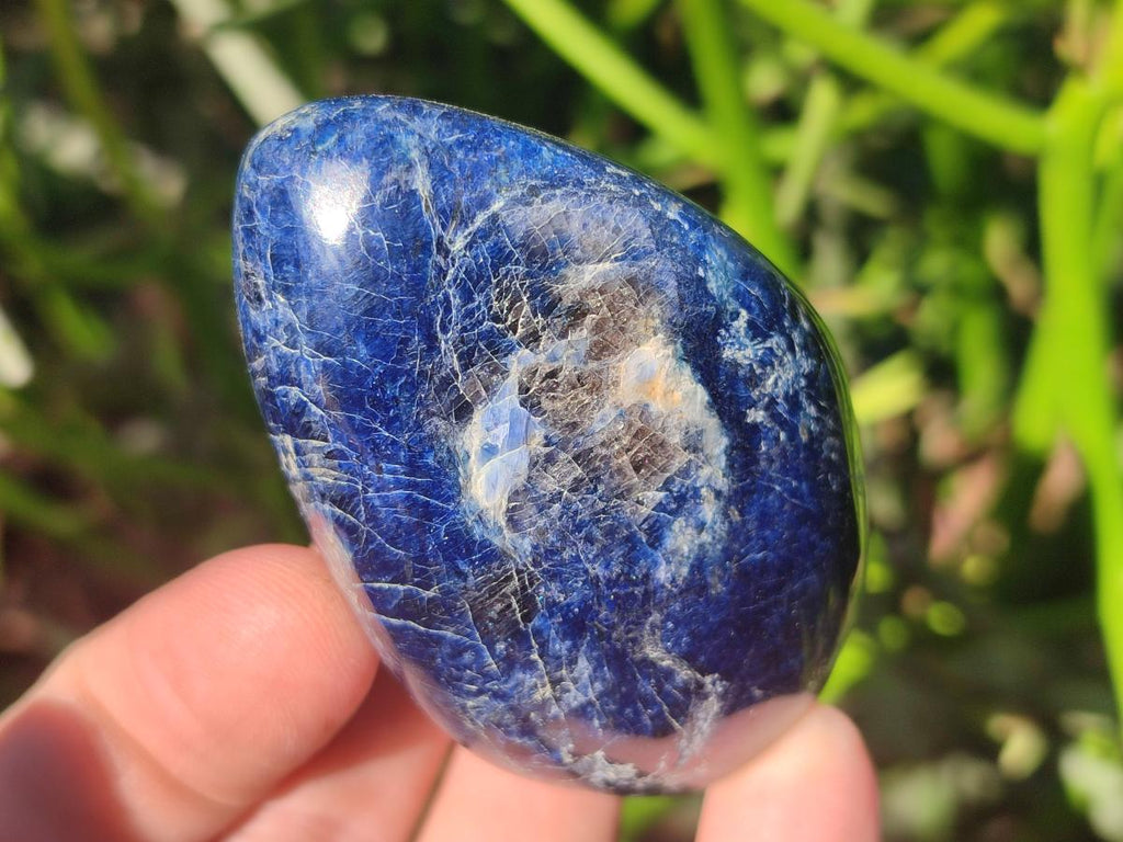 Polished Dumortierite Standing Display Pieces x 12 From Madagascar - Toprock Gemstones and Minerals 